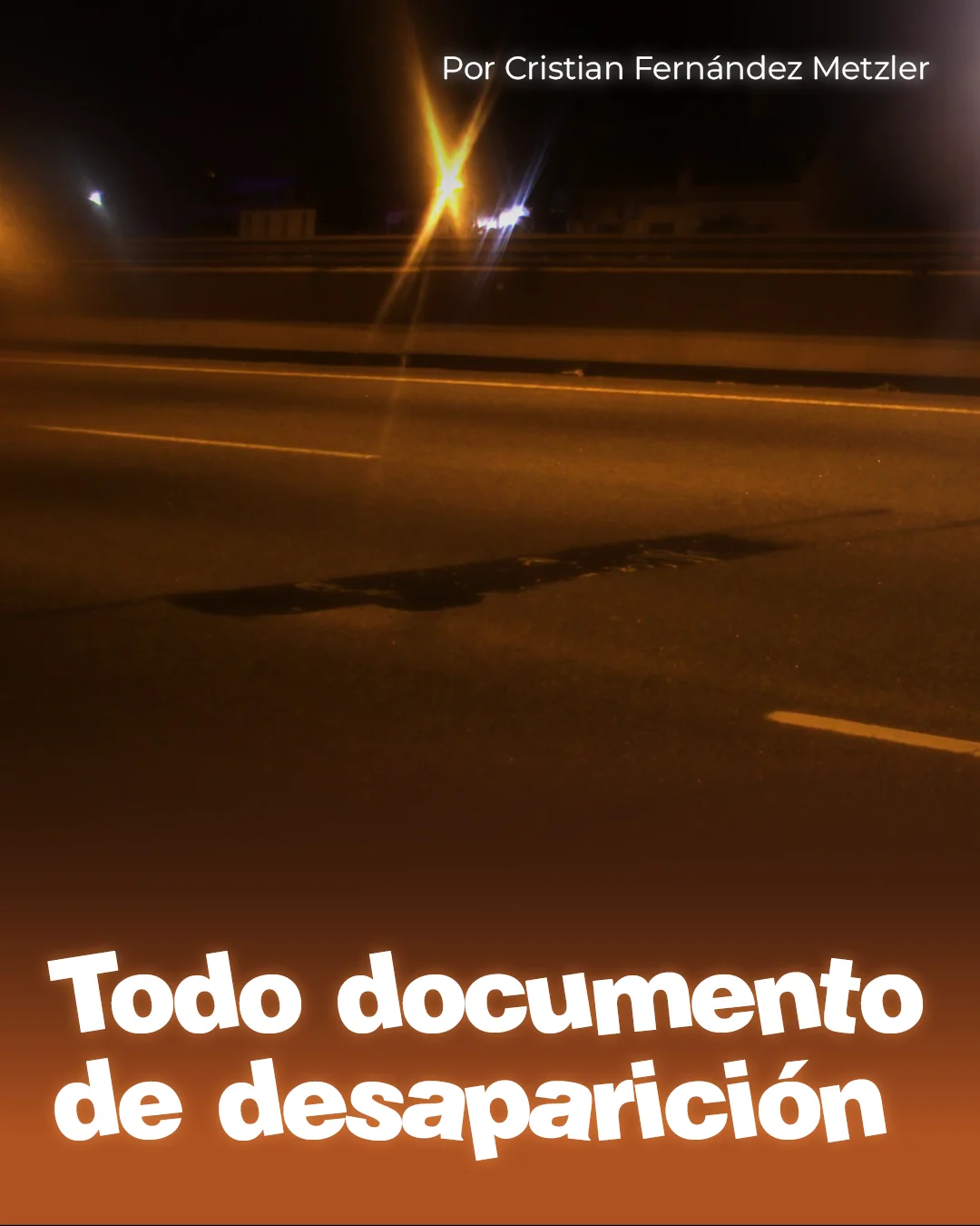 Todo documento de desaparición