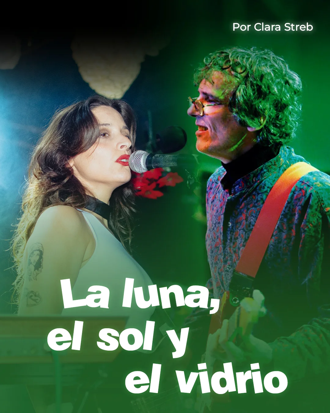 La luna, el sol y el vidrio